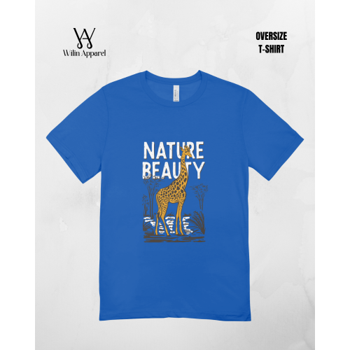 Kaos Unisex Oversize Nature Beauty